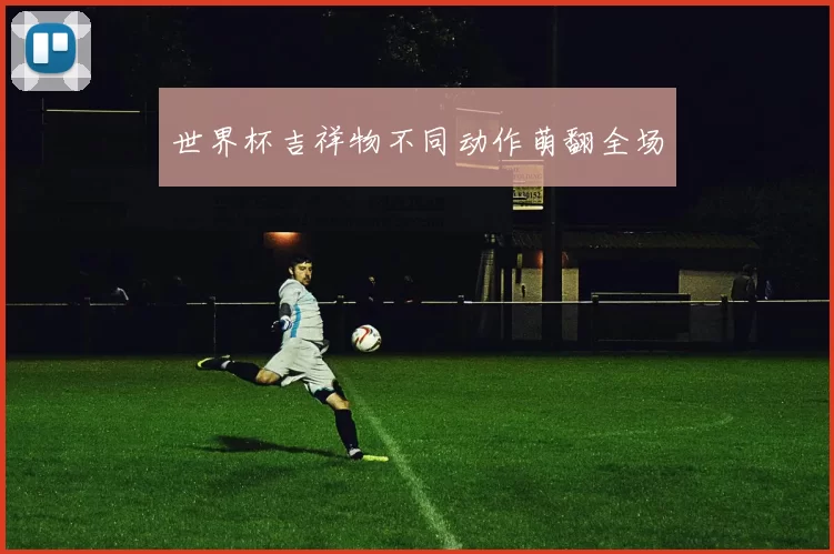 世界杯吉祥物不同动作萌翻全场