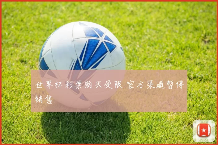 世界杯彩票购买受限 官方渠道暂停销售