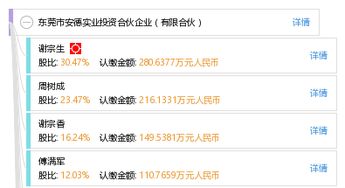 东莞市安德实业投资合伙企业（有限合伙）投资管理业务解析